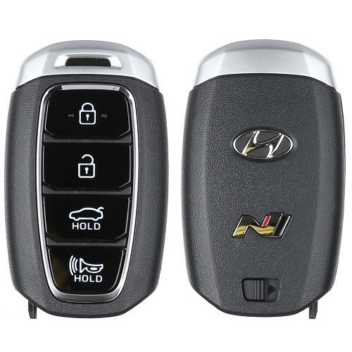 Hyundai 4 Button Smart Key NYOMBEC4FOB2004, 95440-IB100, 433 MHz - Refurbished, Grade A