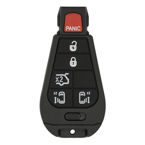 Keyless2Go 6 Button Remote Key Replacement For Chrysler Dodge Vans IYZ-C01C 56046705 AG - With Durashell Technology