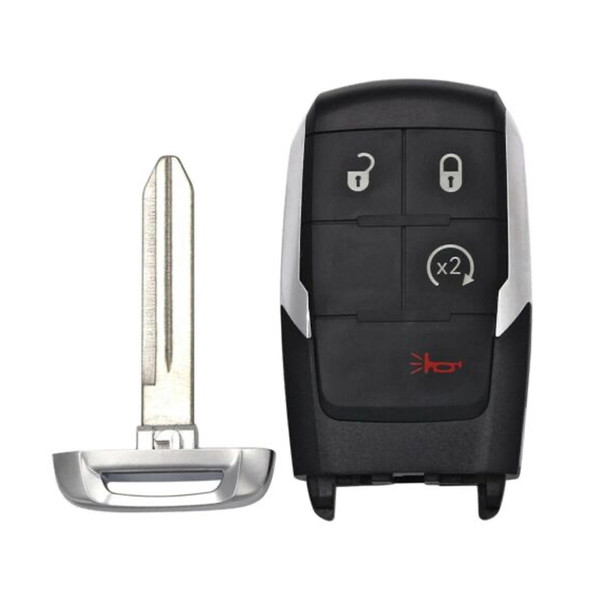 Keyless2Go Replacement Ram 4 Button Smart Key GQ4-76T, 68365327AB, 433 MHz - Premium Aftermarket