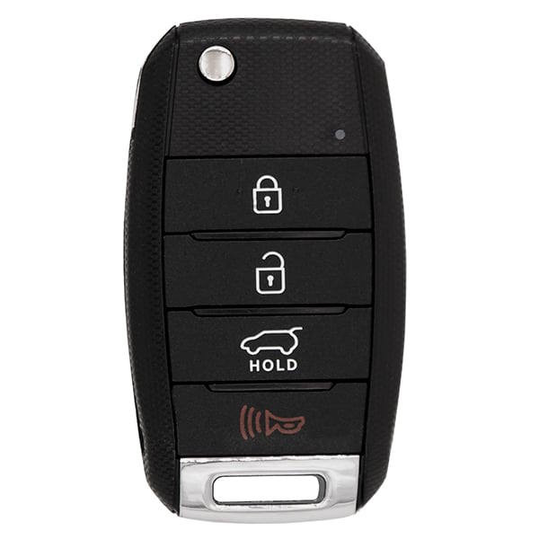 Kia 5 Button Remote Head Key for Canada Models TQ8-RKE-4F19, 95430-A9110, 433 MHz - New OEM