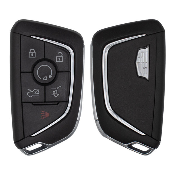 Cadillac 6 Button Smart Key YGOG20TB1, 13560911, 433 MHz - New, OEM