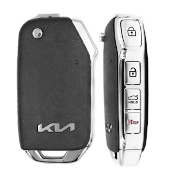 Kia 4 Button Remote Flip Key CQOTD00660, 95430-L2110, 433 MHz - Refurbished, Grade A