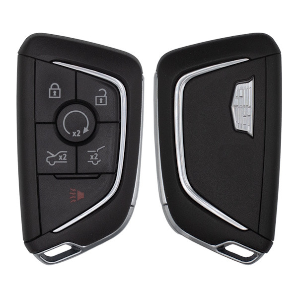 Cadillac 6 Button Smart Key YGOG20TB1, 13560911, 433 MHz - Refurbished, Grade A