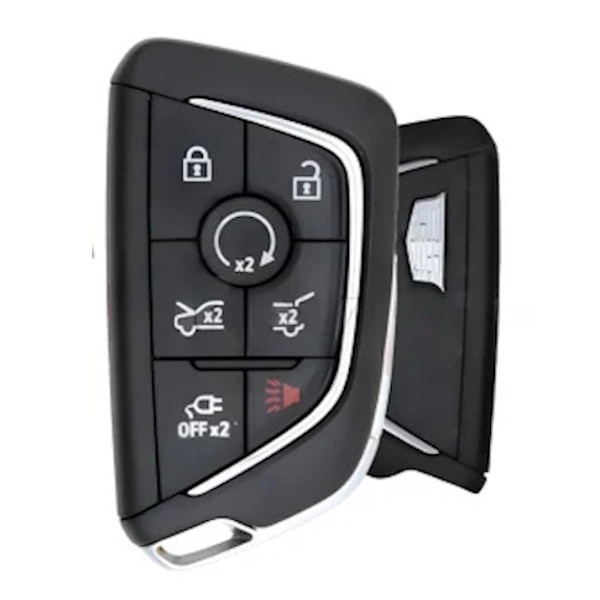 Cadillac 7 Button Smart Key YGOG20TB1, 13560910, 433 MHz - Refurbished, Grade A