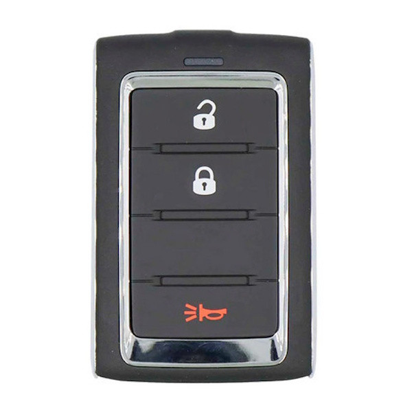 Jeep 3 Button Smart Key 2BAHD-KFW1, 68577123AB, 433 MHz - Refurbished, Grade A