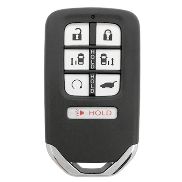 Honda 7 Button No Memory Smart Key KR5T4X, 72147-THR-A51, 433 MHz - Refurbished, Recase