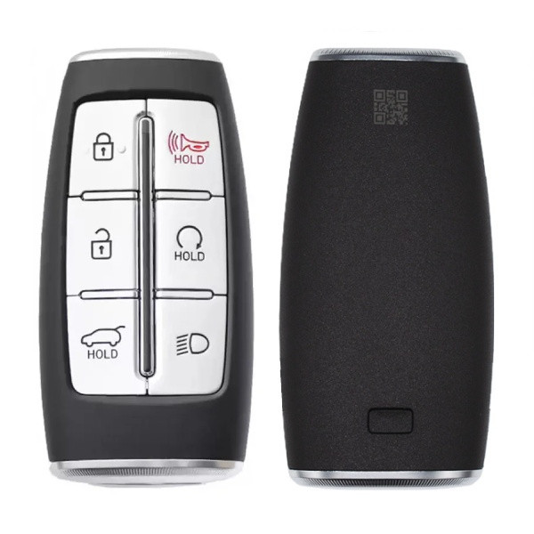 Keyless2Go Replacement Genesis 6 Button Smart Key TQ8-FOB-4F36, 95440-T6100, 433 MHz - Premium Aftermarket