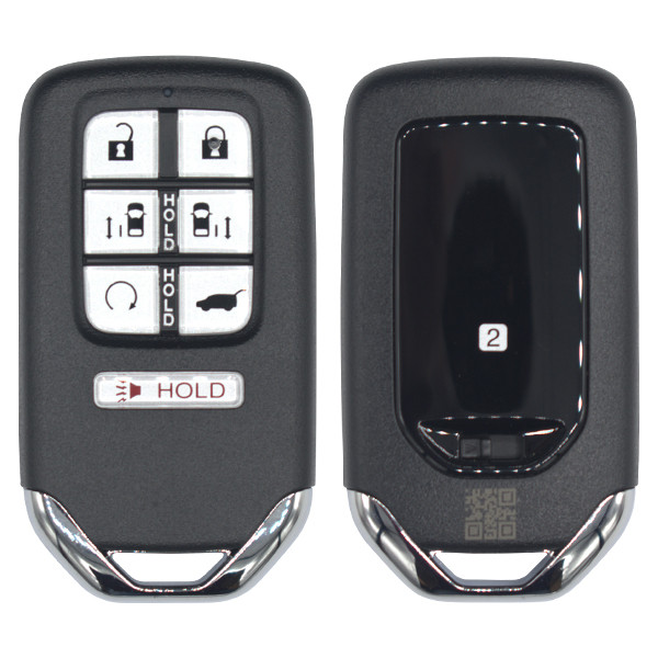 Keyless2Go Replacement Honda 7 Button Driver 2 Smart Key KR5T4X, 72147-THR-A72, 433 MHz - Premium Aftermarket