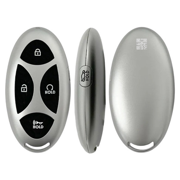 Keyless2Go Replacement Hyundai 5 Button Smart Key TQ8-FOB-4F61M43, 95440-BE010, 433 MHz, Premium Aftermarket