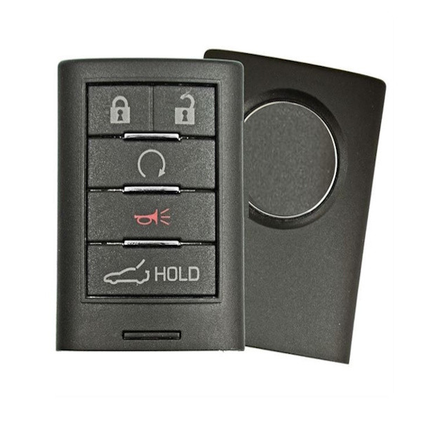 Chevrolet Corvette 5 Button Smart Key NBGGD9C04, 23465951, 433 MHz - Refurbished, Recase