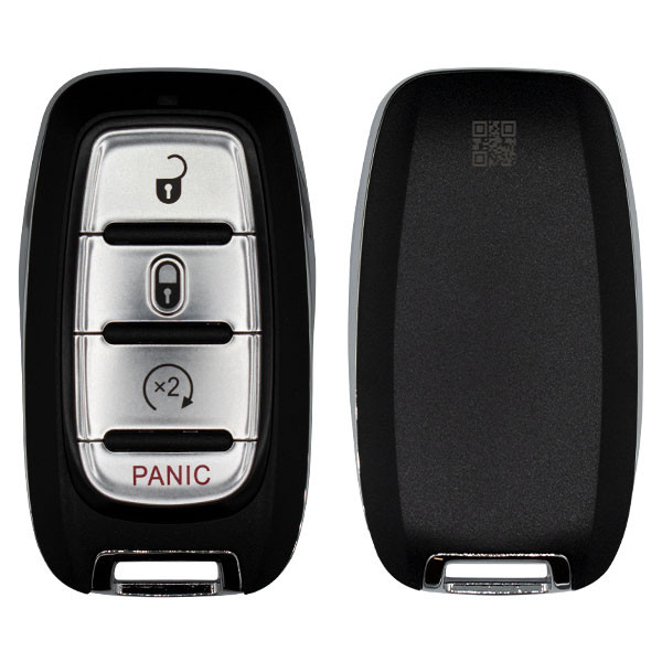 Keyless2Go Replacement Chrysler 4 Button Smart Key M3N-97395900, 68419652AB, 433 MHz - Premium Aftermarket