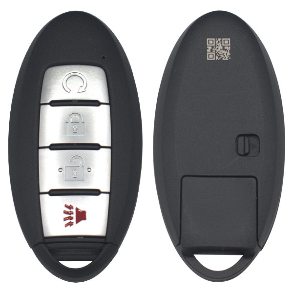 Keyless2Go Replacement Nissan 4 Button Proximity Smart Key KR5TXN3, 285E3-6TA5B, 433 MHz - Premium Aftermarket