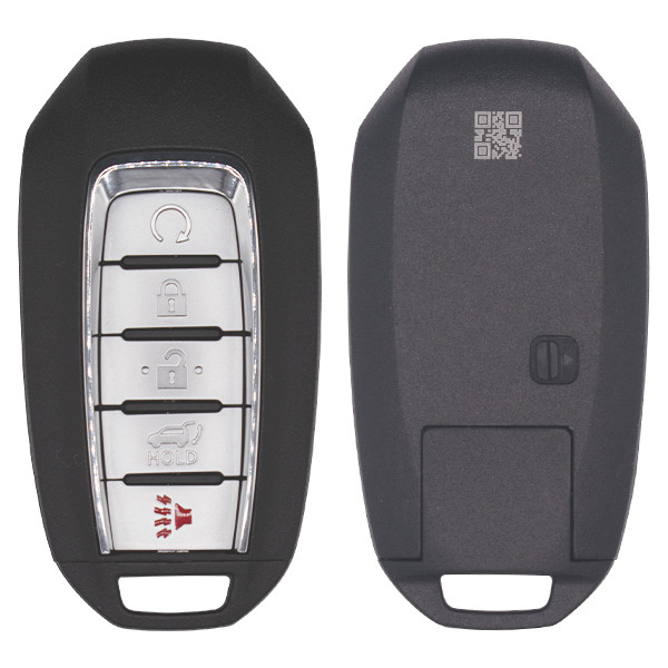 Keyless2Go Replacement Infiniti 5 Button Proximity Smart Key KR5TXN4, 285E3-6SA7B, 433 MHz - Premium Aftermarket
