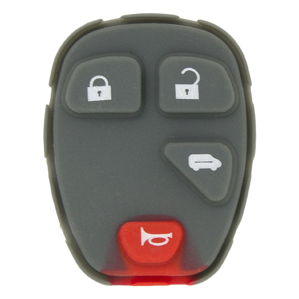 GM 4 Button Replacement Pad KOBGT04A, 15100812, 15788021 - Aftermarket