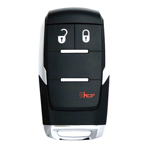 Dodge Ram 3-Button (L,U,P) Smart Key Case &amp; Pad (GQ4-76T)