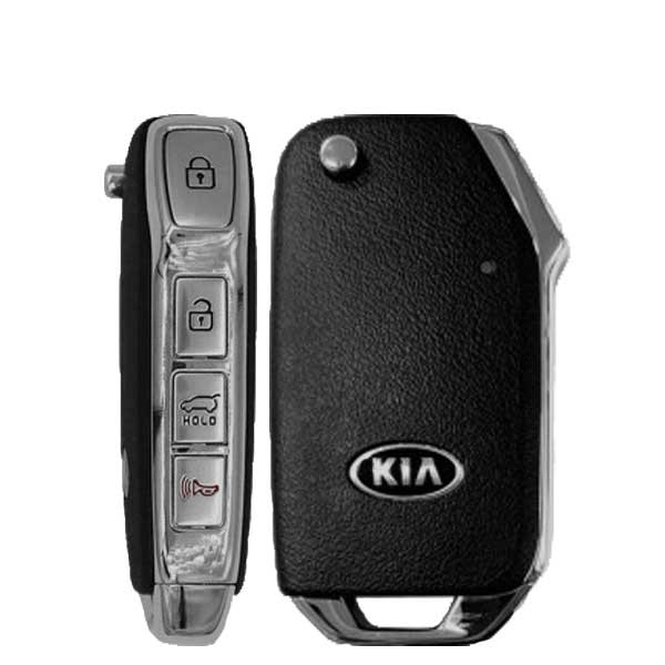 Kia 4 Button Remote Flip Key NYOSYEK4TX1907, 95430-Q5000, 433 MHz - Refurbished, Grade A