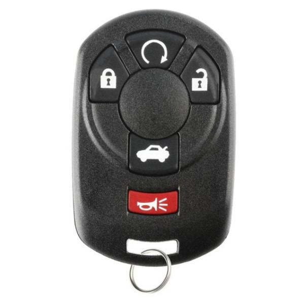 Cadillac 5 Button Remote M3N65981403, 15212383, 315 MHz - Aftermarket