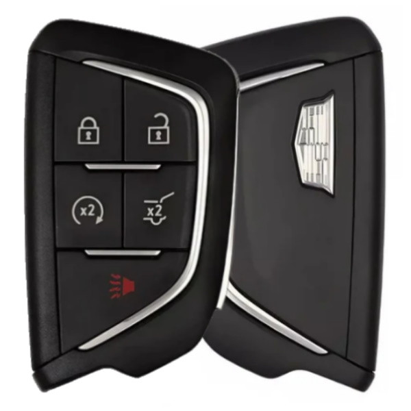 Cadillac 5 Button Smart Key YG0G20TB1, 13560554, 433 MHz - Refurbished, Grade A