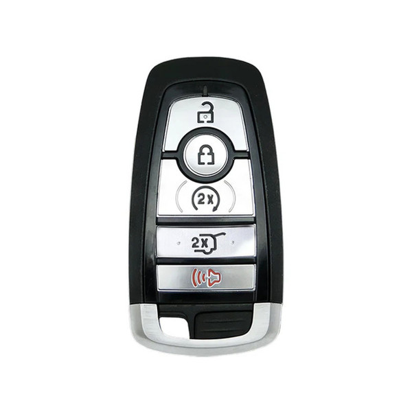 Keyless2Go Ford, Lincoln 5 Button Proximity Smart Key M3N-A3C108397, 164-R8355, 164-R8351, 433 MHz - Premium Aftermarket