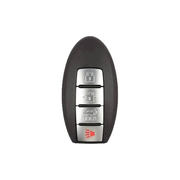 Nissan 4 Button Proximity Smart Key KR5S180144014, 285E3-9NF4A, 433 MHz, Refurbished, Recase
