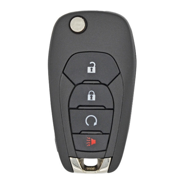 Chevrolet 4 Button Remote Flip Key LXP-T003, 13522767, 315 MHz - Refurbished, Recase