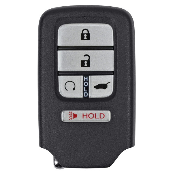 Honda 5 Button Driver 1 Smart Key KR5T44, 72147-TG7-AA1, 433 MHz - Refurbished, Recase