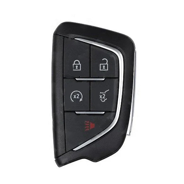 Cadillac 5 Button Smart Key YG0G20TB1, 13560554, 433 MHz - Refurbished, Recase
