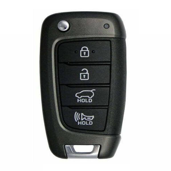Canadian Version - Hyundai 4 Button Remote Flip Key OSLOKA-450T, 95430-G3000, 433 MHz - New, OEM