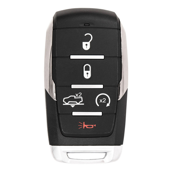 Ram 5 Button Smart Key Shell Replacement Case OHT-4882056, 68291690AD, 68575611AA - Aftermarket