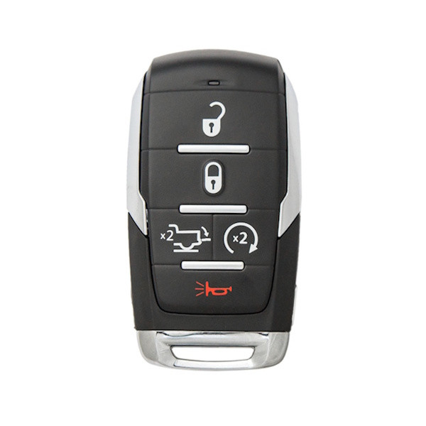 Ram 5 Button Smart Key Shell Replacement Case OHT-4882056, 68442909AB, 68291693AB, 68462107AA - Aftermarket
