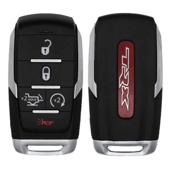 Ram 5 Button Proximity Smart Key OHT-4882056, 68523825AA, 433 MHz - New, OEM