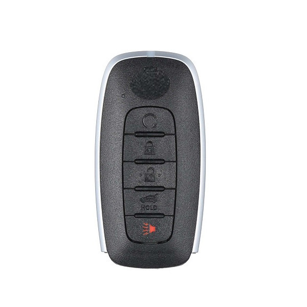 Nissan 5 Button Proximity Smart Key KR5TXPZ3, 285E3-7LA7A, 433 MHz - Refurbished, Recase