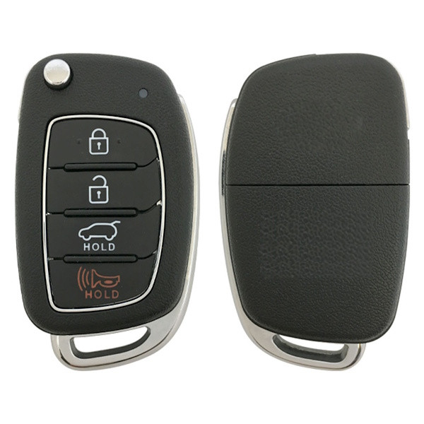 Hyundai 4 Button Remote Flip Key TQ8-RKE-4F25 (TL 4BT), 95430-D3010, 433 MHz - Refurbished, Recase