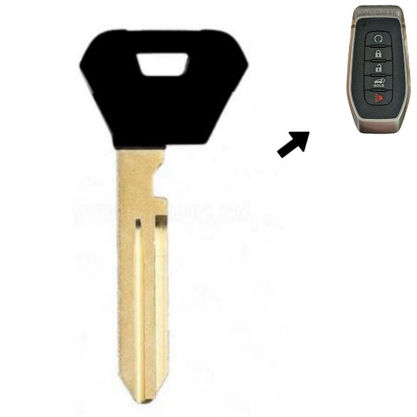Infiniti Emergency Insert Key Blade H0564-7JA0A, DA34 - Aftermarket