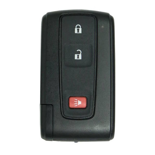 Toyota 3 Button Slot Key Without Smart Entry MOZB21TG, 89070-47180, 315 MHz - Refurbished, Recase
