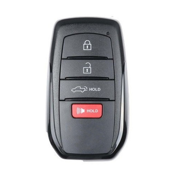 Toyota 4 Button Proximity Smart Key HYQ14FBX, 8990H-0C012, 315 MHz - Refurbished, Recase