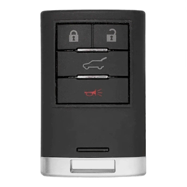 Cadillac 4 Button Proximity Smart Key M3N5WY7777A, 20940386, 315 MHz - Aftermarket