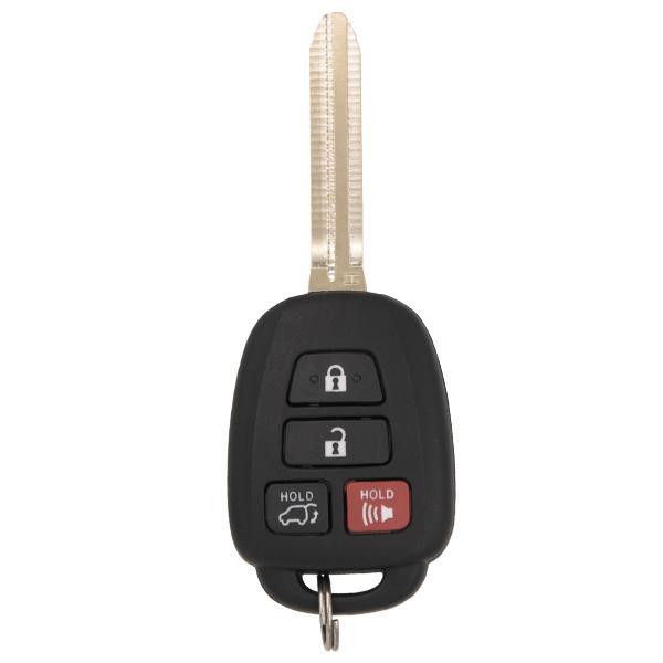 Canadian Toyota 4 Button Remote Head Key HYQ12BDP, 89070-0R221, 315 MHz - New, OEM