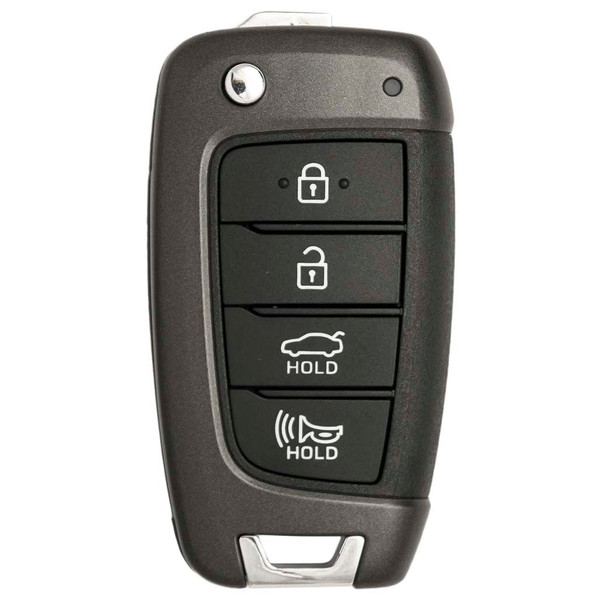 Hyundai 4 Button Remote Head Key NYOMBEC4TX2004, 95430-AA000, 433 MHz - New, OEM