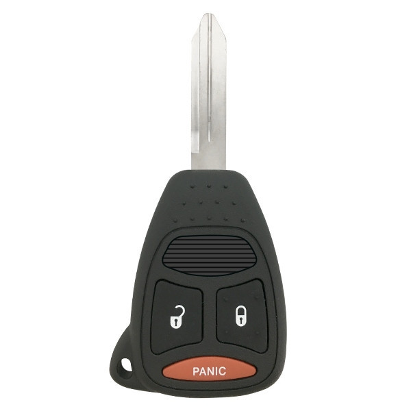 Chrysler/Dodge/Jeep 3 Button Remote Head Key KOBDT04A 05143608AA, 05170631AA, 05183348AA, 56038751AE, 56053000AD, 56053000AH - (NO TRANSPONDER CHIP) Refurbished Recase