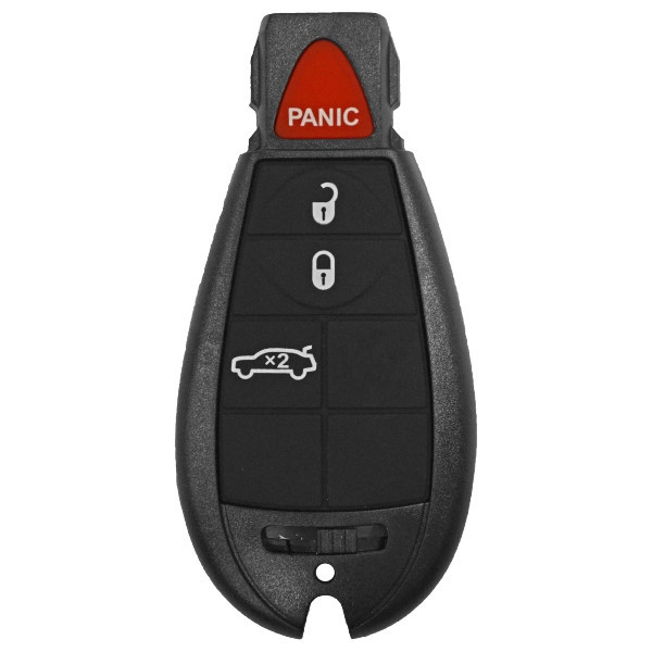 Chrysler 4 Button Fobik Non Proximity Remote IYZ-C01C, 68058346, 433 MHz - Refurbished, Grade A