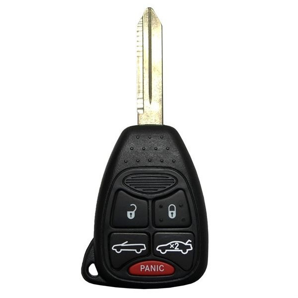 Chrysler 5 Button Remote Head Key OHT-692427AA 05175815AA, 68025034AA, 68092982AA, 68092992AA, 68092992AB, 68291090AA - Refurbished Recase
