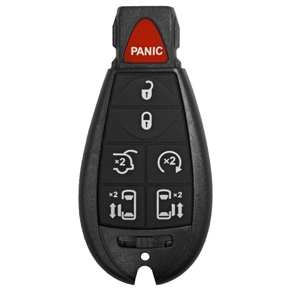 Chrysler 7 Button Non Proximity Remote IYZ-C01C, 56046708, 433 MHz - Refurbished, Grade A