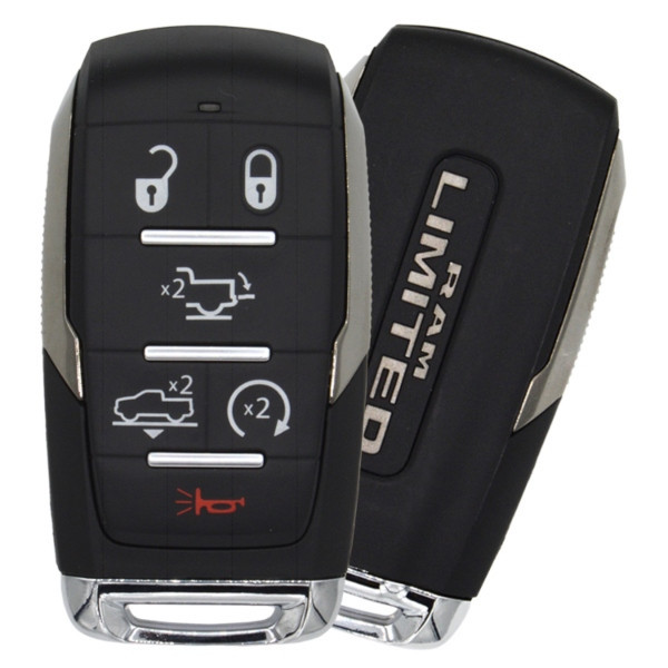 Ram Limited 6 Button Smart Key OHT-4882056, 68442917AB, 433 MHz - Refurbished, Grade A