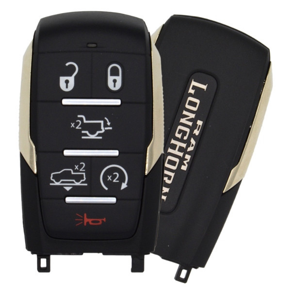 Ram Longhorn 6 Button Smart Key OHT-4882056, 68584158, 433 MHz - Refurbished, Grade A