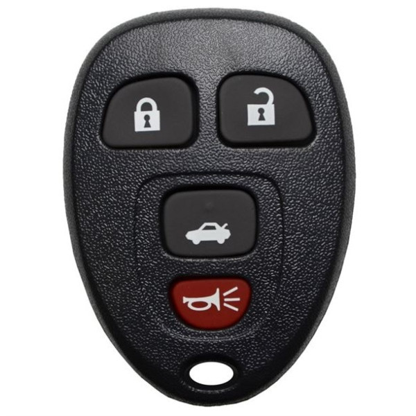 Buick Chevrolet Pontiac 4-Button Remote KOBGT04A 22733523 - Refurbished Recase