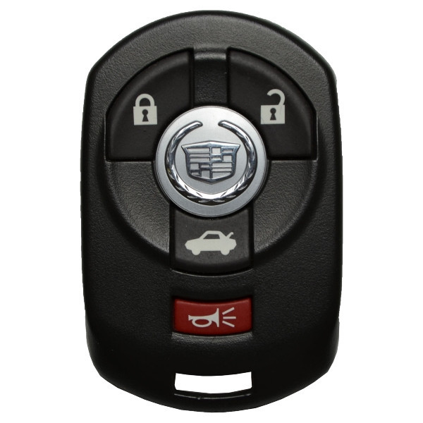 Cadillac 4 Button Remote M3N-65981403, 15222347, 315 MHz - Refurbished, Grade A