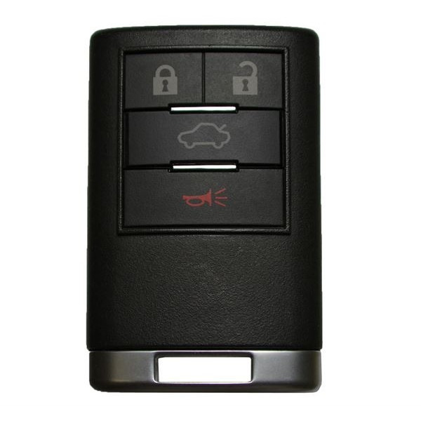 Cadillac 4 Button Remote OUC6000066, OUC6000223, 25840557 - Refurbished, Grade A
