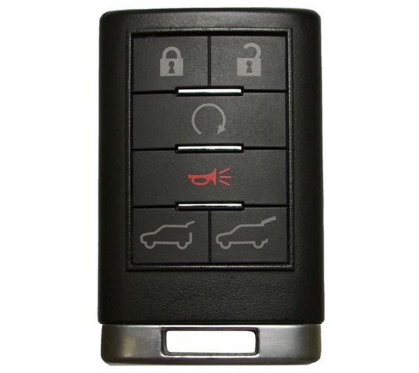Cadillac 6-Button Remote OUC6000066 OUC6000223 22756465 22756466 - Refurbished Recase