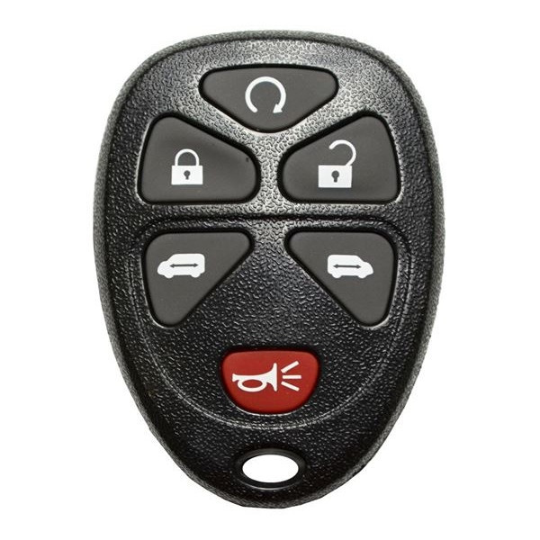GM 6 Button Remote KOBGT04A, 15114376, 315 MHz - Refurbished, Recase